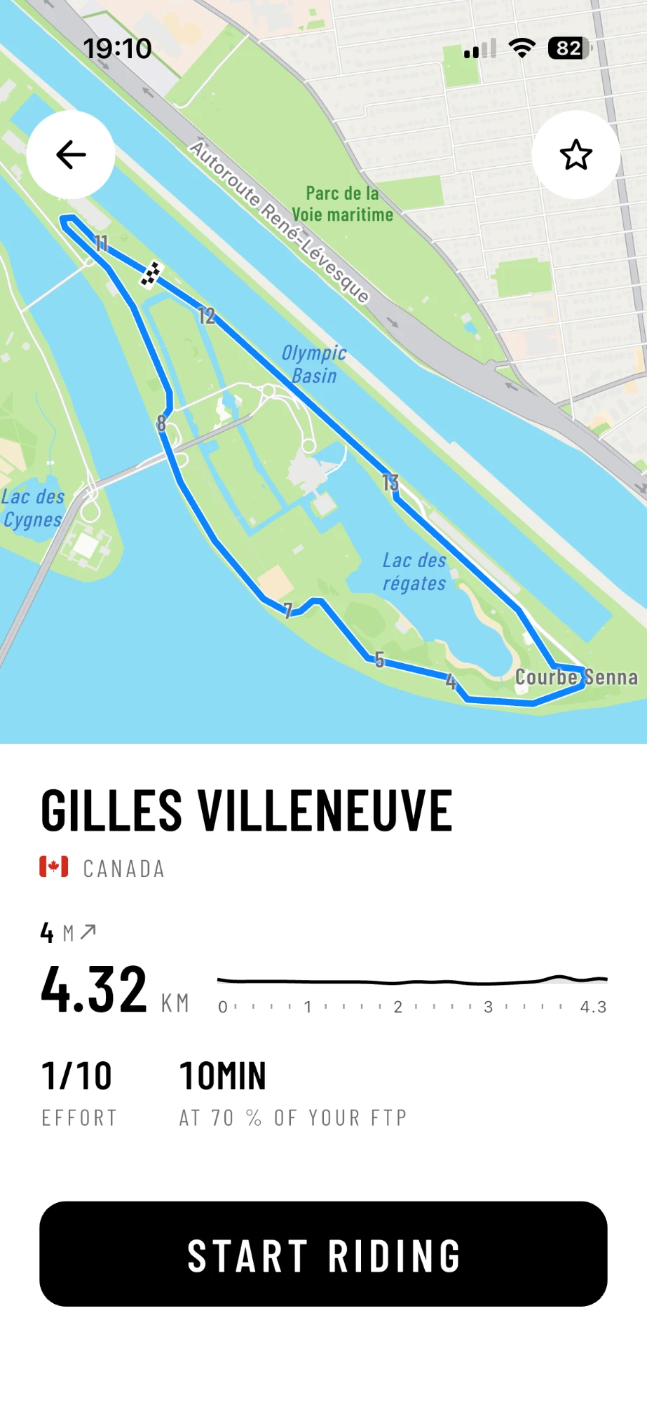 Gilles Villeneuve in AnyMap