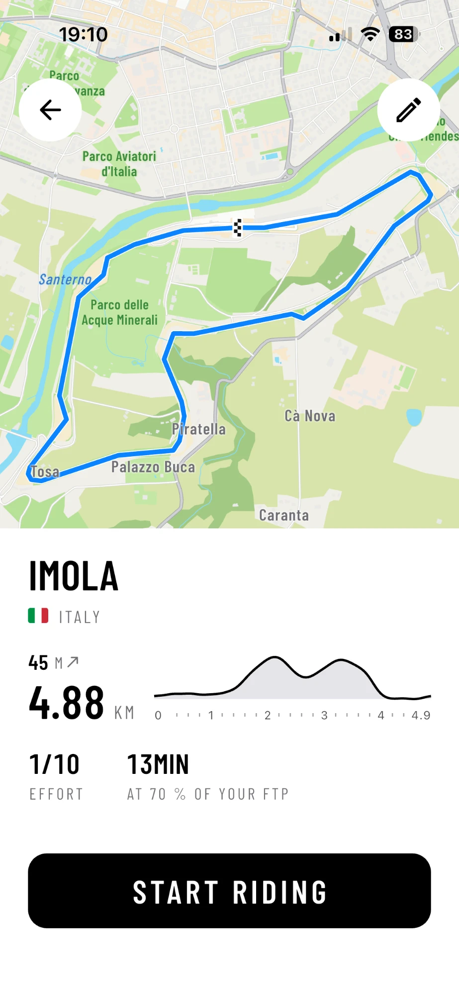 Imola in AnyMap