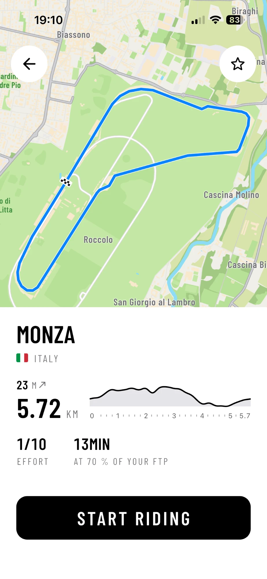 Monza in AnyMap