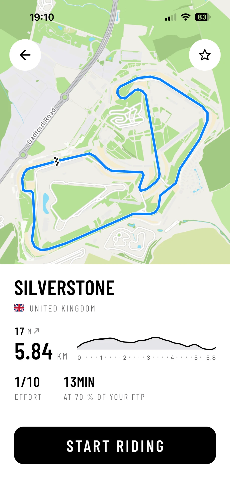 Silverstone in AnyMap